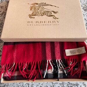 Burberry Cashmere Scarf